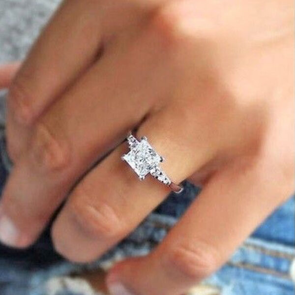 diamond princess ring