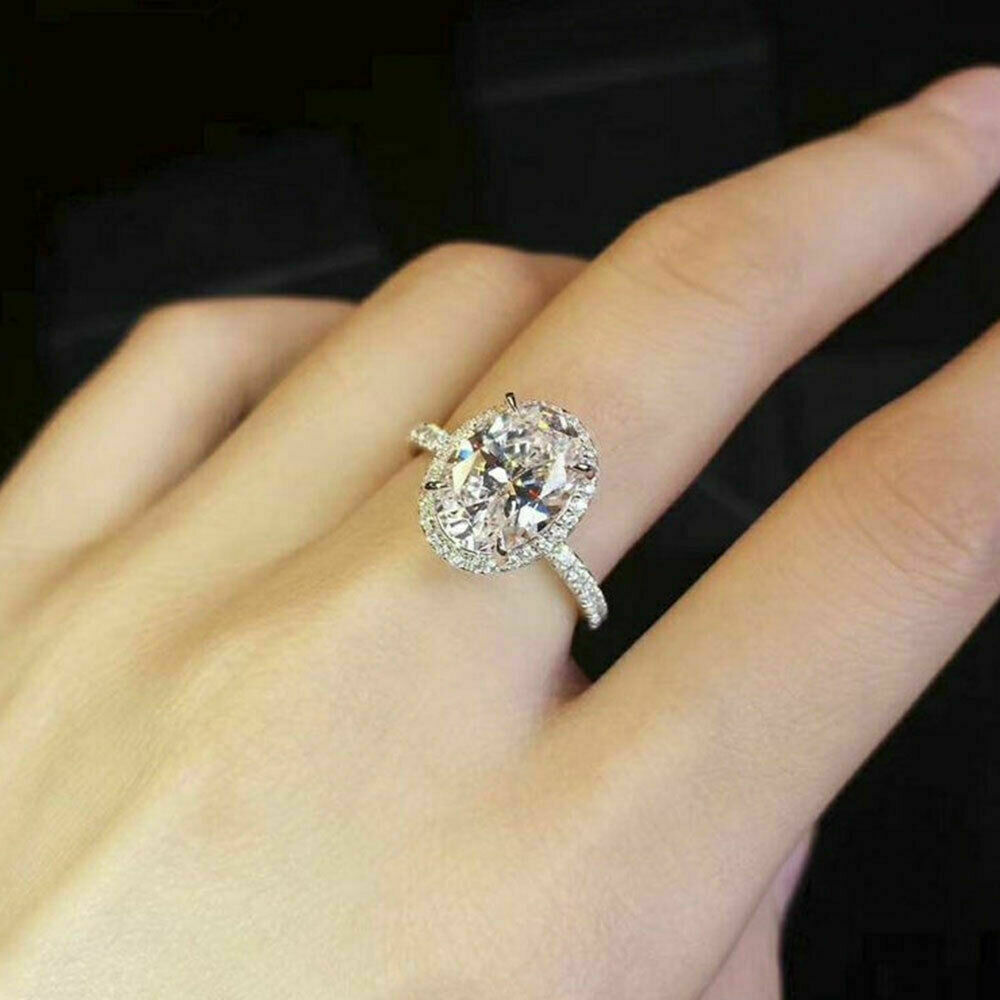 Signity Diamonds Engagement Ring