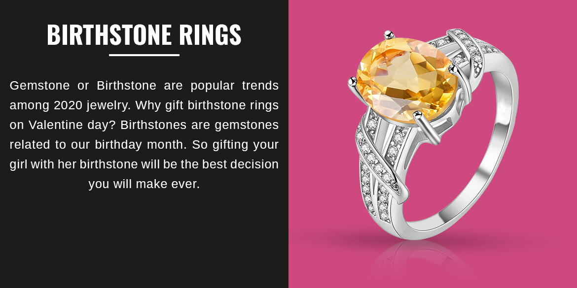 Gemstone/Birthstone Rings