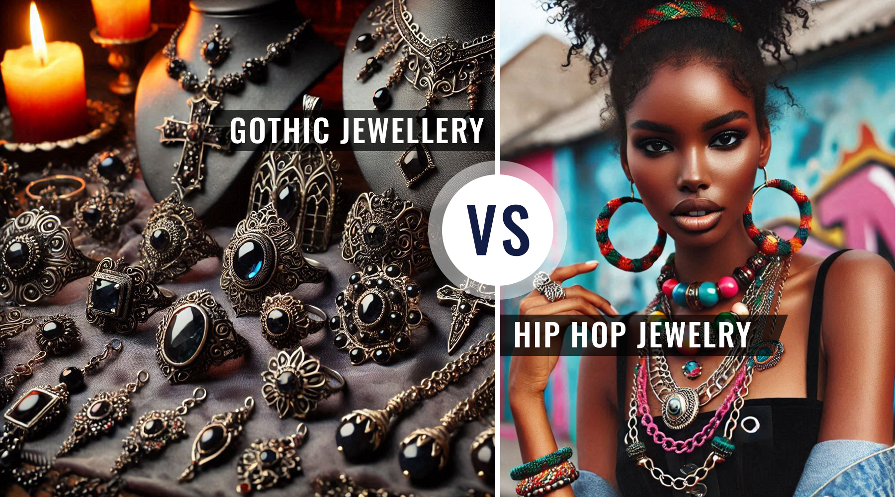 How Gothic and Hip-Hop Jewelry Influence Each Other